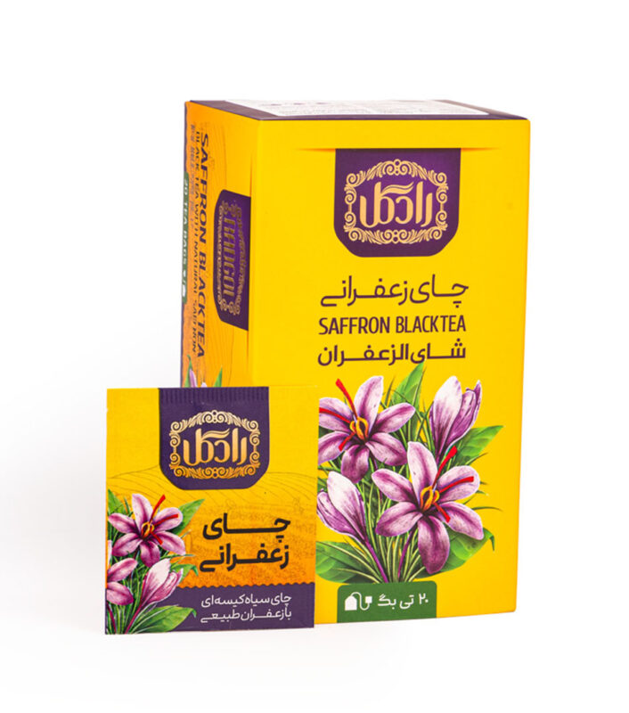 خرید چای تی بگ زعفرانی