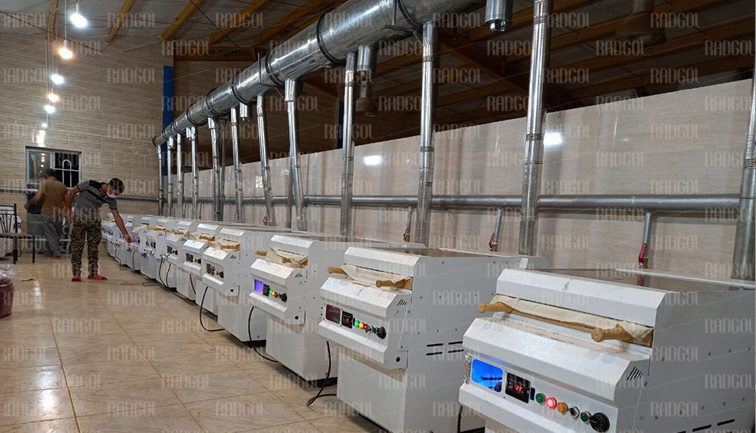 خشک کردن زعفران سوپر نگین